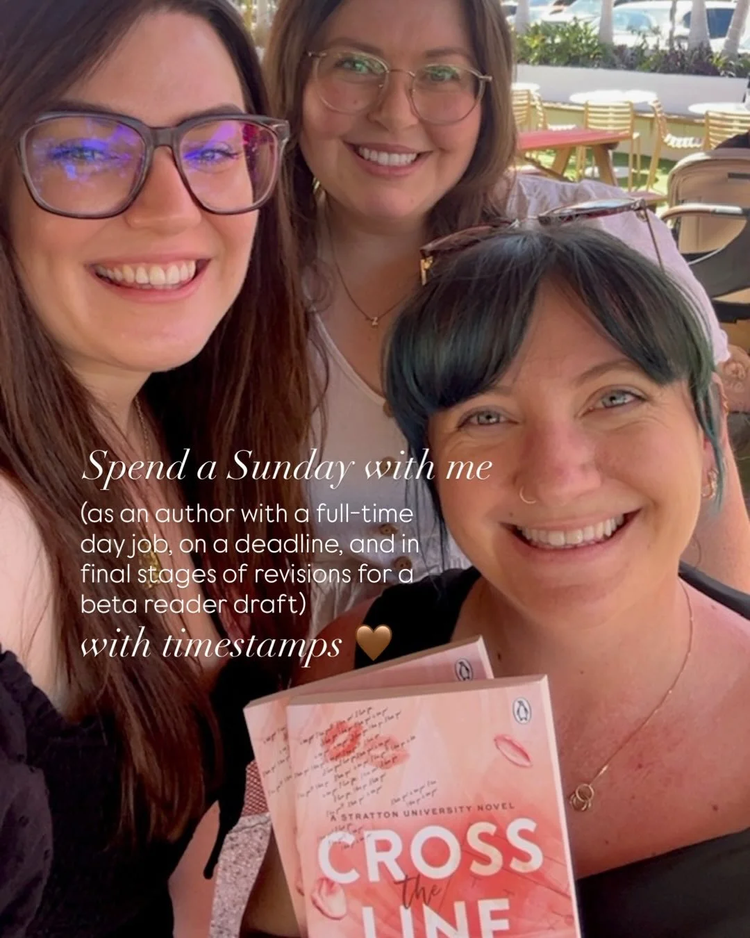 Spend a Sunday with me (including timestamps) 🤎

I have a full-time day job and I&rsquo;m also on a deadline at the moment, trying to finalise my latest revision for beta readers. This day is pretty indicative of what most weekends look like for me&