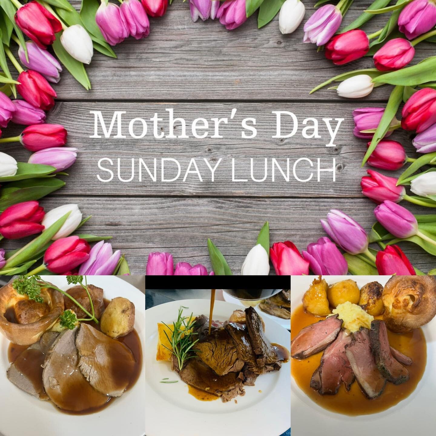 Just a few tables left for Mother&rsquo;s Day lunch this Sunday! Get in touch to book via Facebook or 01492650291 🐝