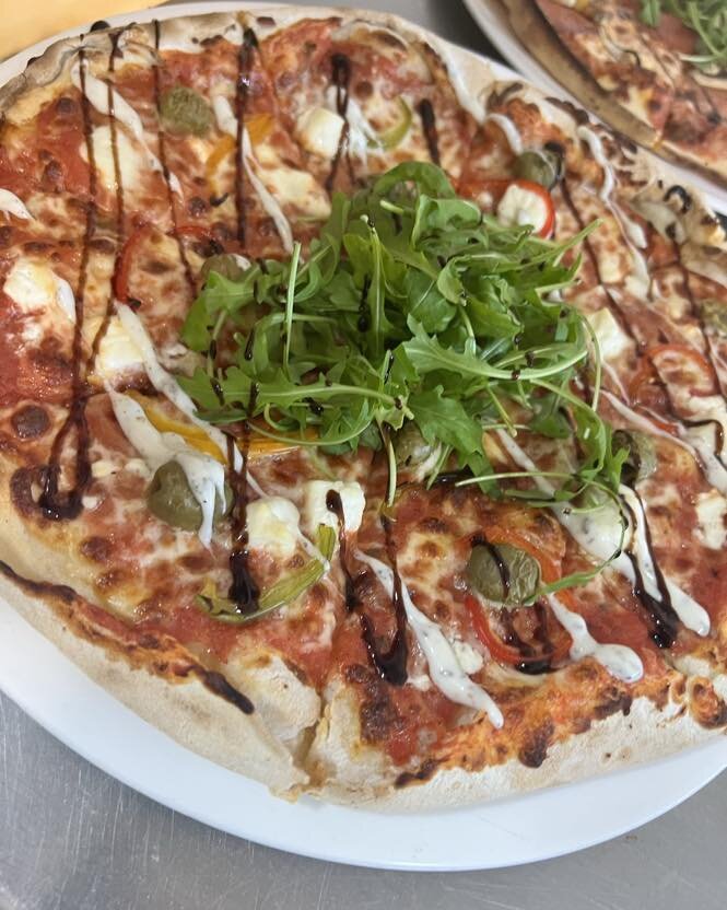 Pizza night tomorrow! 

12&rdquo; Homemade Stonebaked Pizzas served to eat in or takeaway from 5:30pm. 

This weeks toppings:

Herby Garlic Chicken
Teriyaki Chicken 
Sun dried tomatoes, Spanish olives &amp; feta cheese
Smokey Bacon &amp; Cream Leeks
