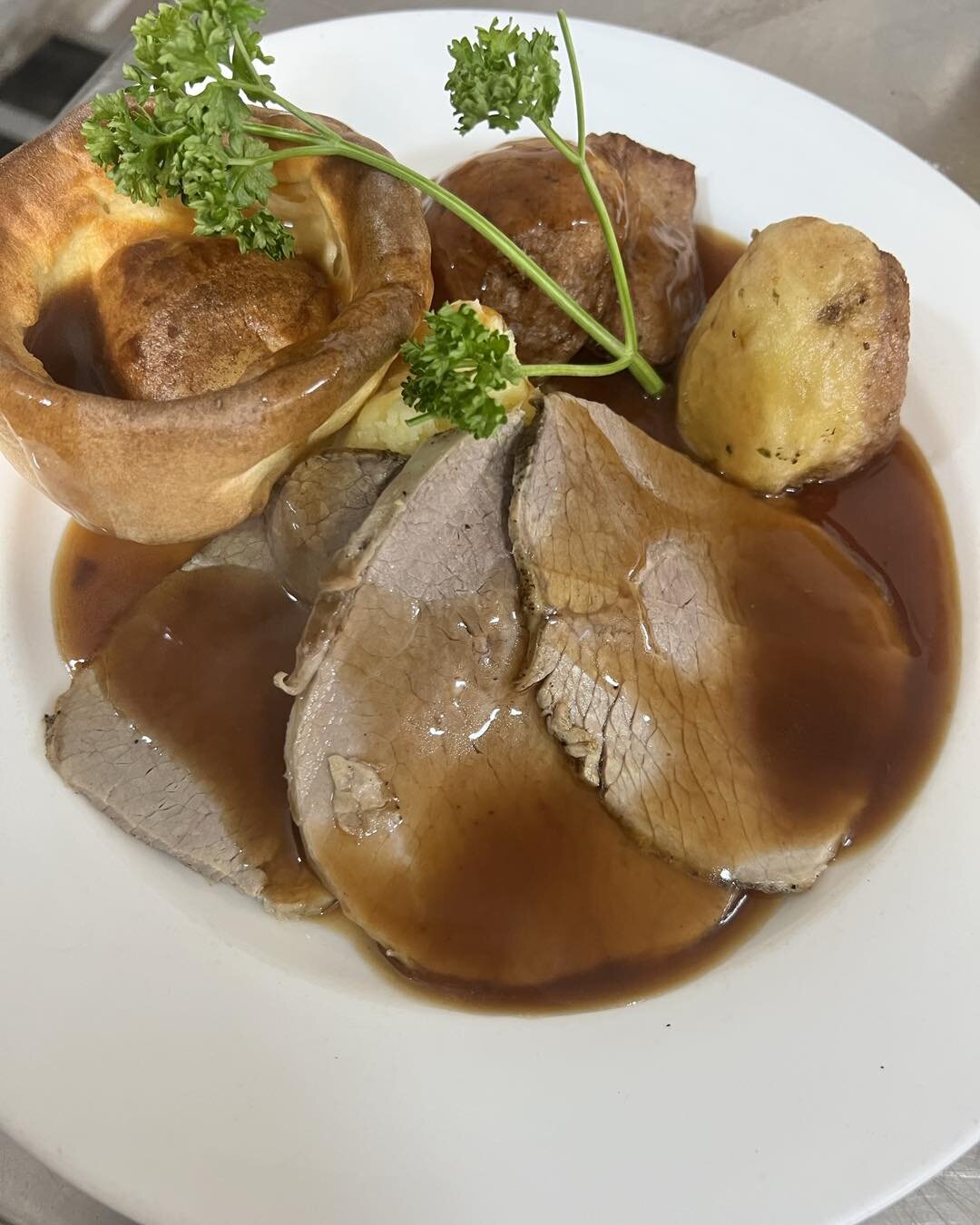 Still some spaces available for Sunday lunch tomorrow. Get in touch through Facebook or phone us on 01492650291 to book! 🐝