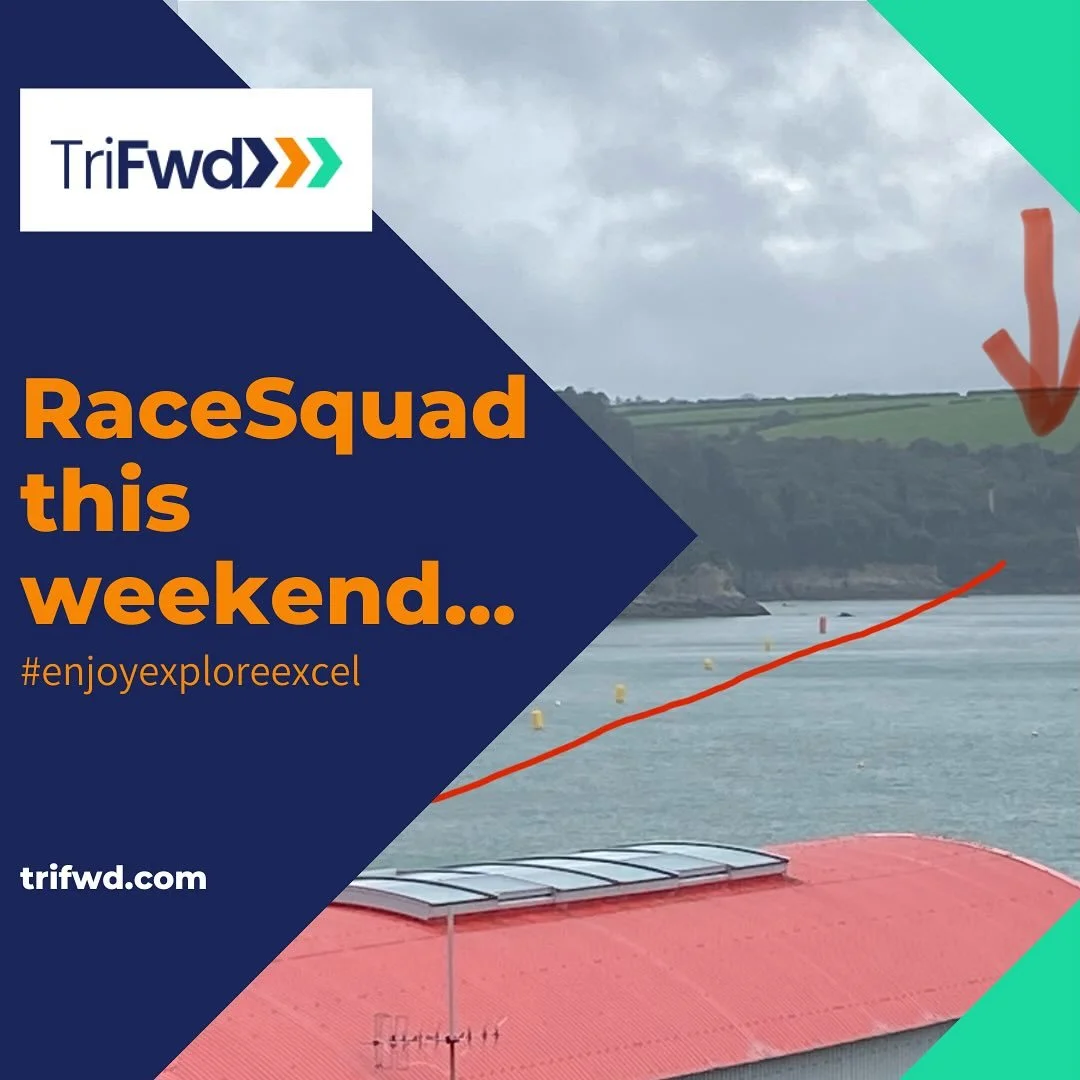 This Weekends RaceSquad action&hellip; a big good luck to the following athletes but also a bit of a tip for those racing!

It&rsquo;s s a good idea to know roughly where you need to head for in the background on that longest swim section tomorrow. 
