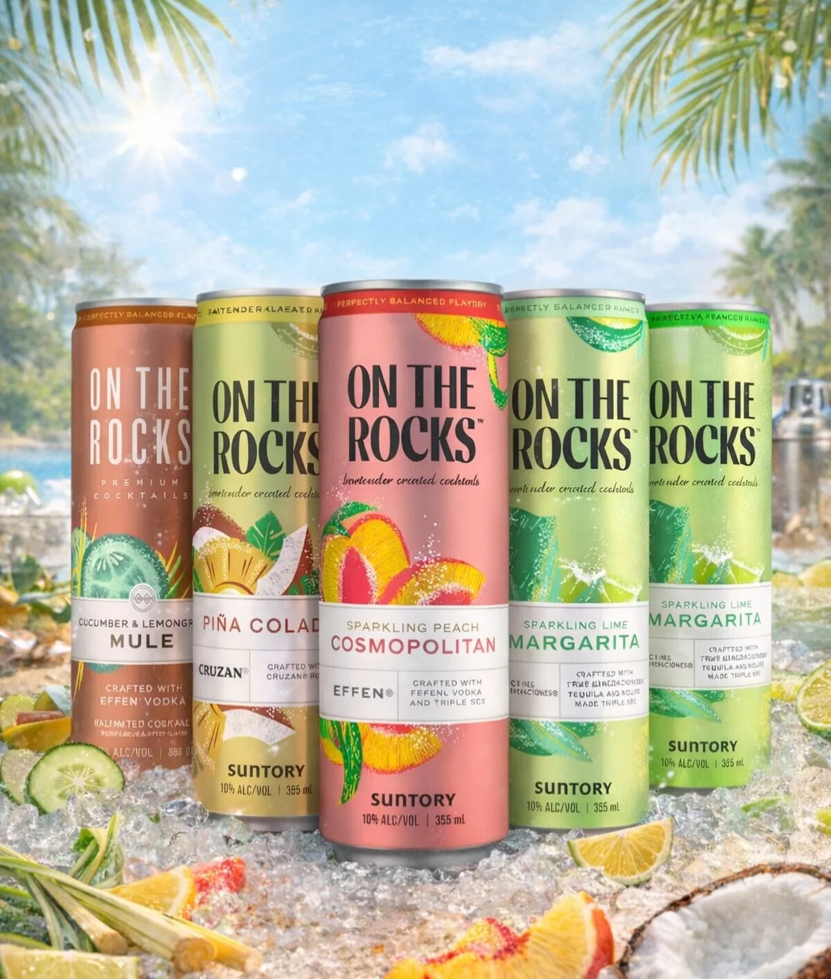 New On the Rocks canned cocktails are now available at Rudy&rsquo;s! Available in four packs and singles from the fridge.