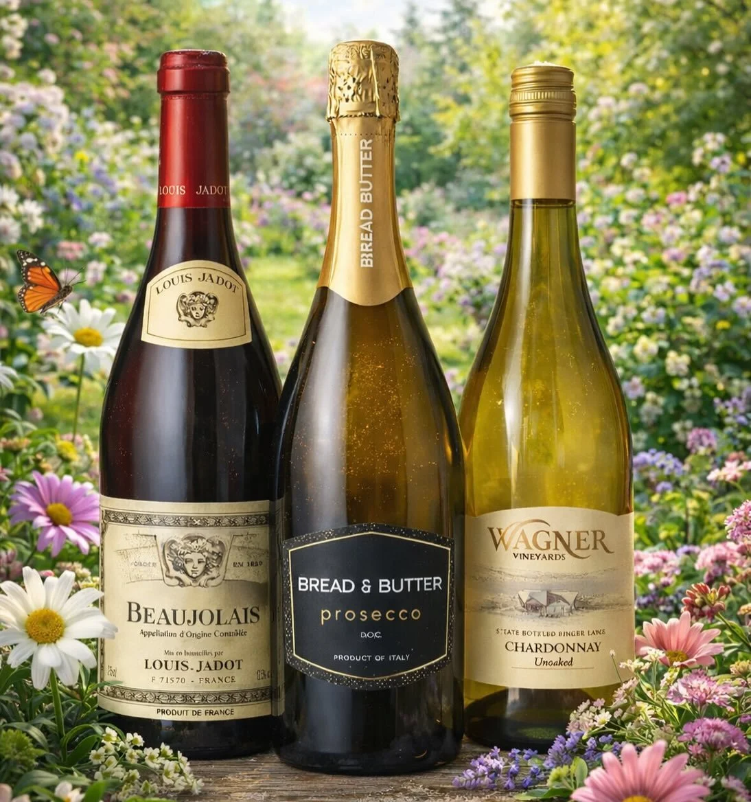 Rudy&rsquo;s March Deals are here! 🍀🍸

Sip your way into spring with these March favorites:

🥂 Bread &amp; Butter Prosecco &ndash; $14.99 ($1 off)
🍒 Louis Jadot Beaujolais &ndash; $15.99 ($2 off)
🍏 Wagner Unoaked Chardonnay (New York!) &ndash; $