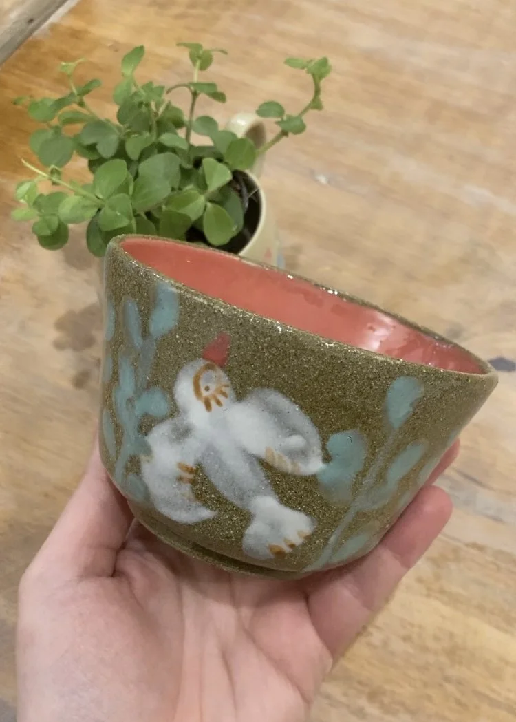 🐦​​​ Oiseau - orange ​🐦​