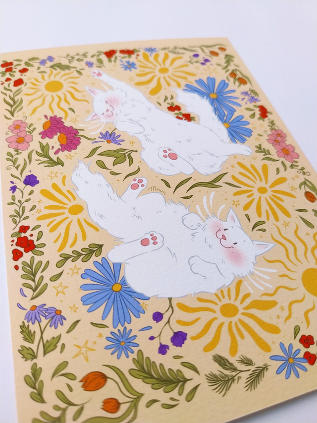 🐈​  tapisserie blé - chats 🐈