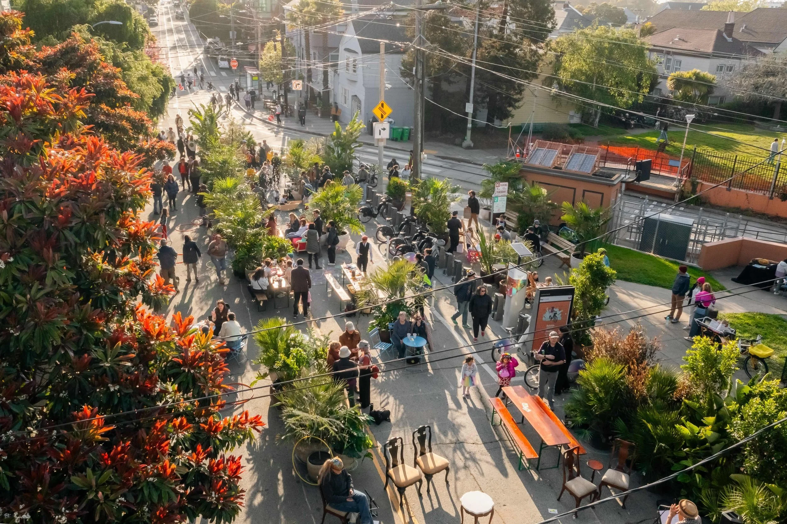 Pop-Up Town Squares