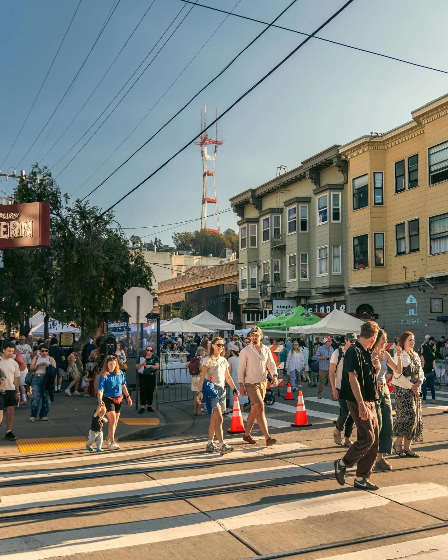 Cole Valley Nights tonight!🌙 Come eat, drink, shop, and play, and enjoy our favorite view of Sutro Tower!!

🗓️ Thursday, April 16
📍 Cole Street between Carl and Parnassus
⏰ 4-9pm

More details on our story📱 

Cole Valley Nights is presented by th