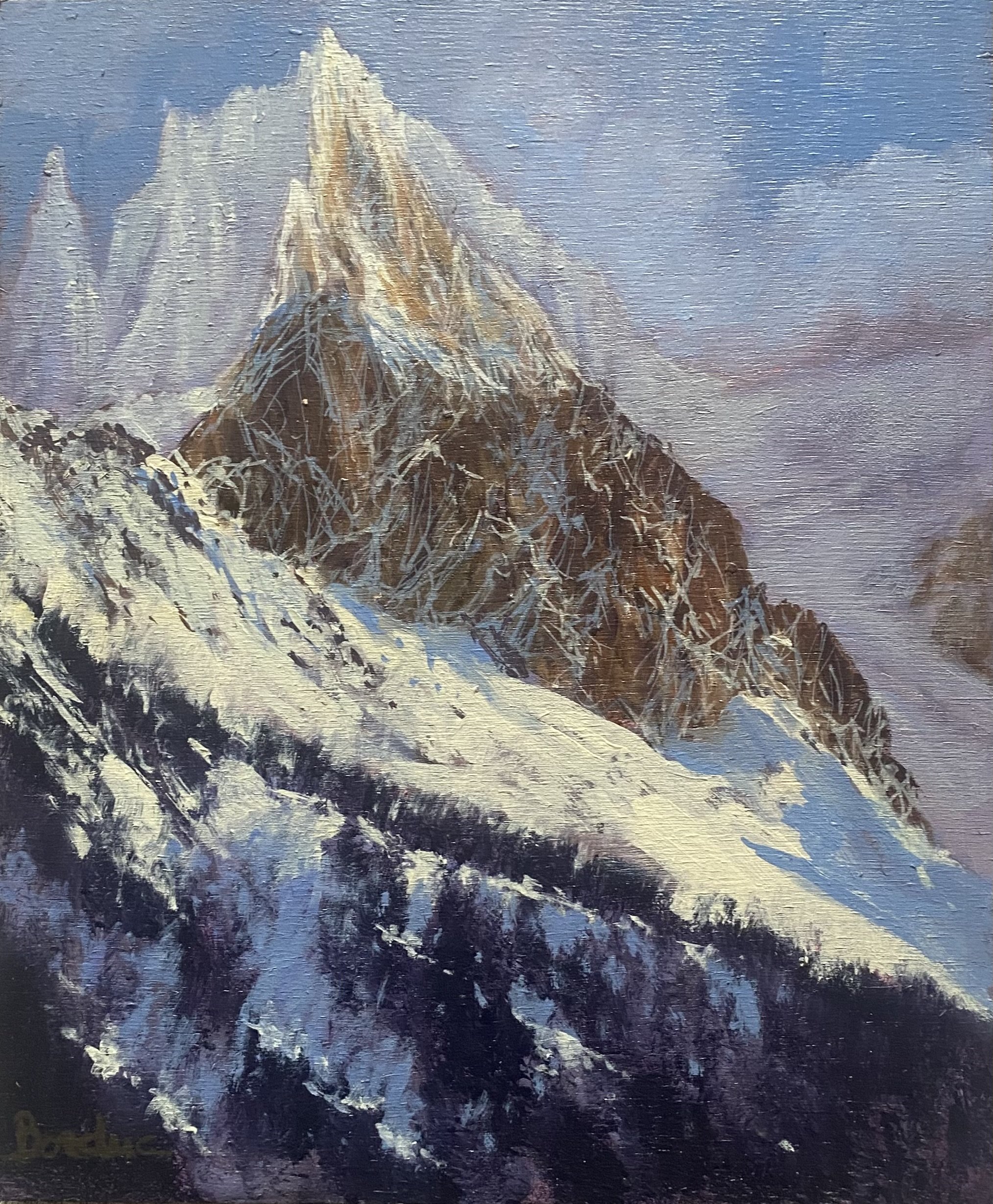 Brume sur les Grands Charmez 25 x 30cm Sold