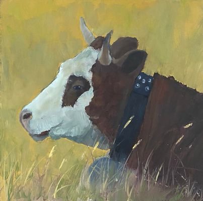Juliette.
Huile sur plaque 30 x 30 cm
200 Euros