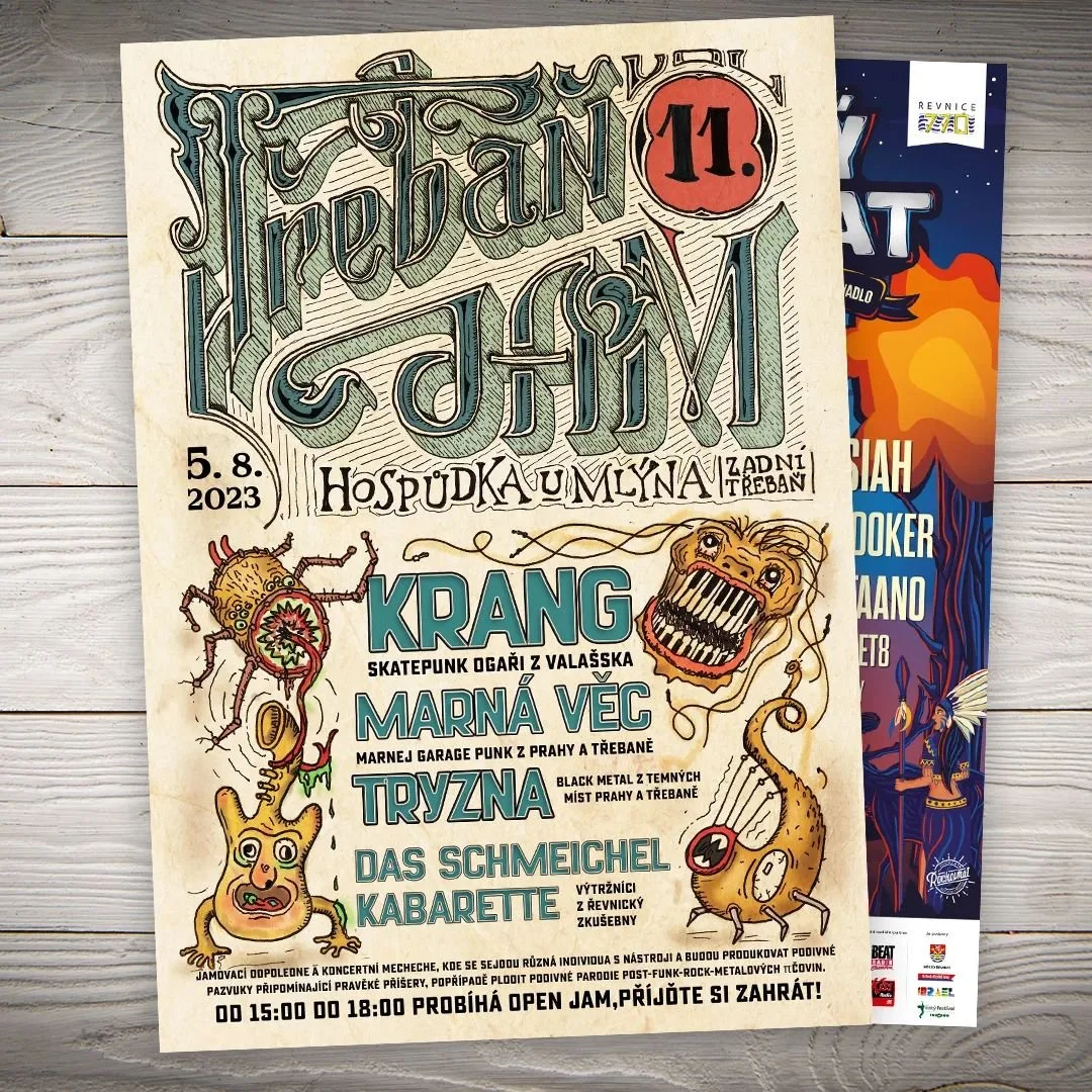 Přijeďte 5.8. Do Třebaně na hudebn&iacute; veselici.