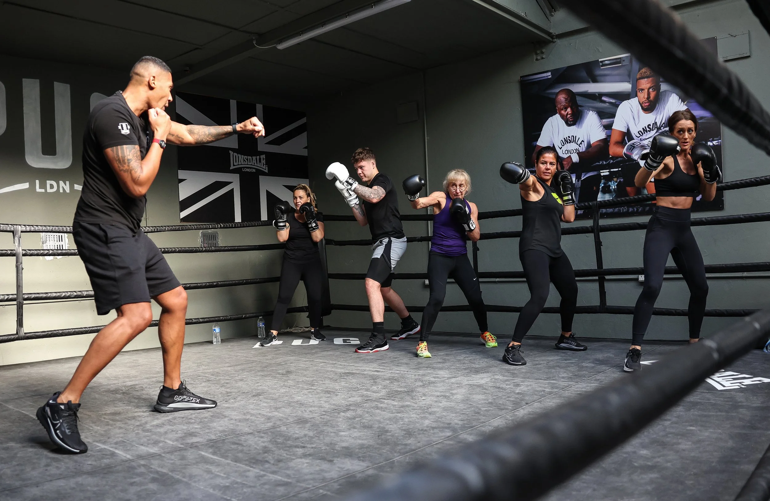 Boxing workouts burn calories and improve fitness.
