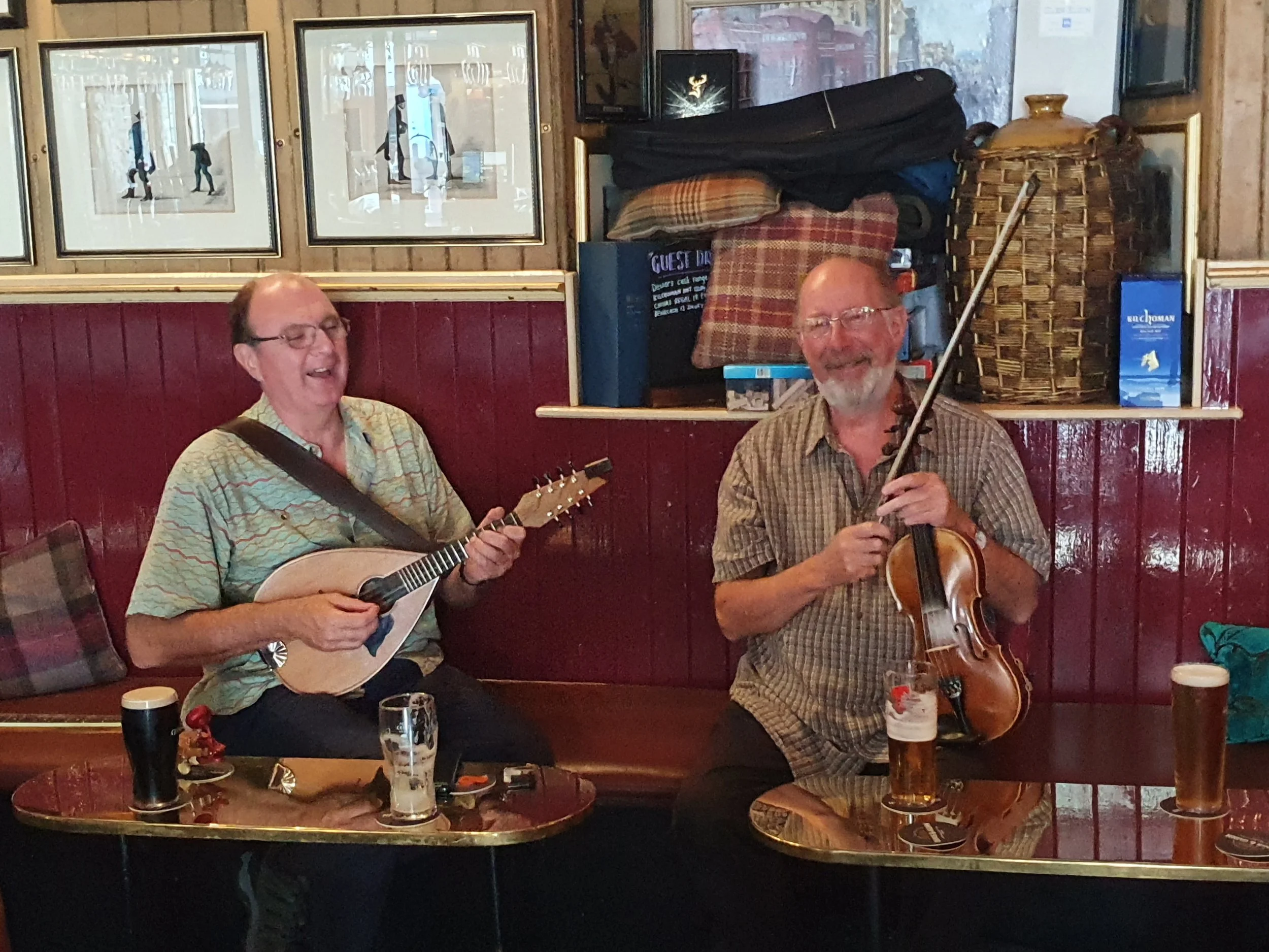 Kevin Macleod & John Martin, Waverley Bar, Edinburgh 2022