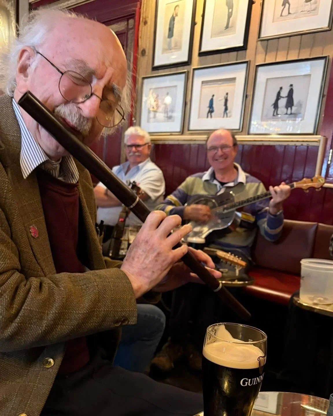 Cathal McConnell & Kevin Macleod, Waverley Bar session, 7th June 2026, the day before Cathal's 82nd birthday!