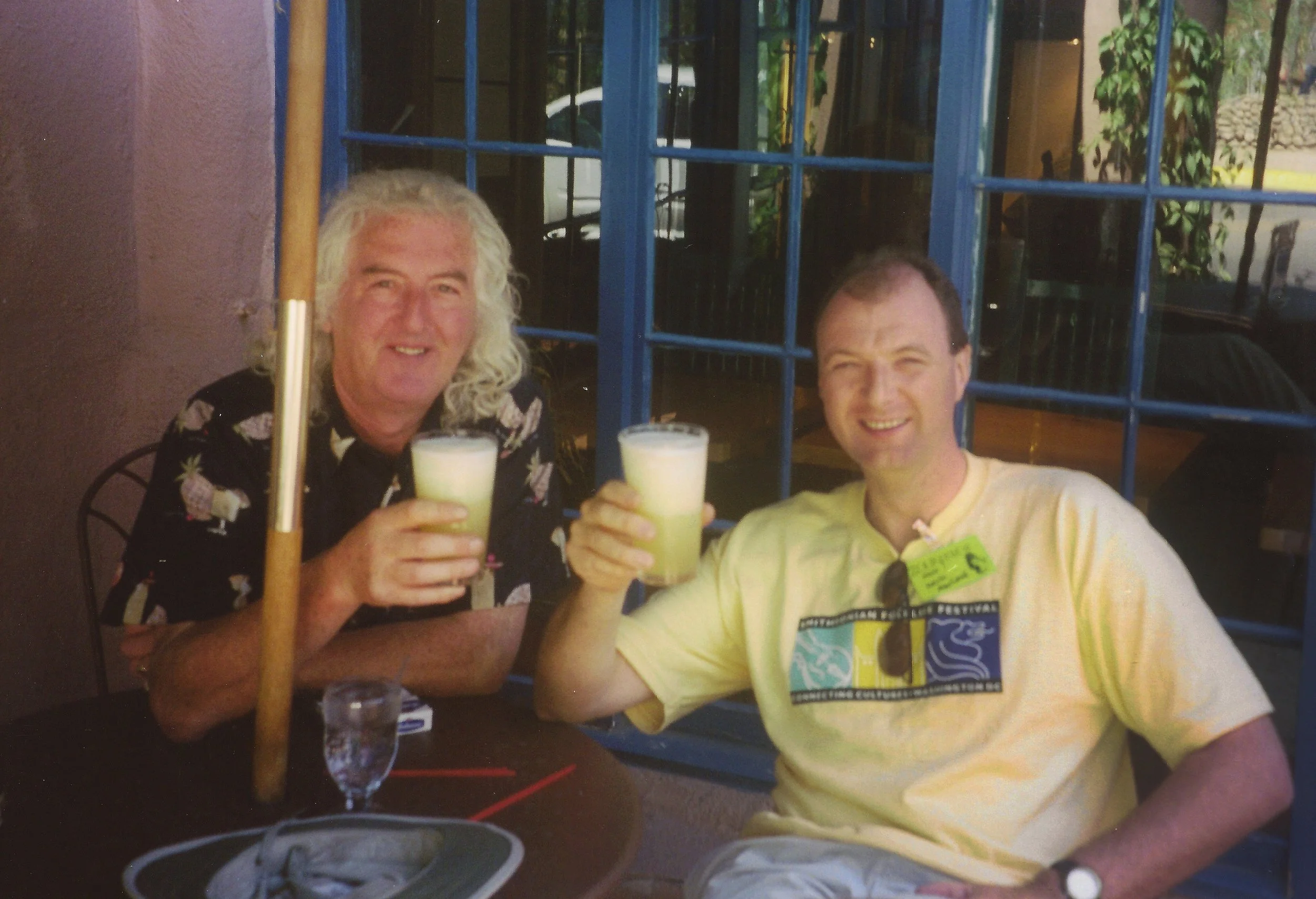 Alec Finn & Kevin Macleod at Zoukfest, Taos new Mexico, USA 2003