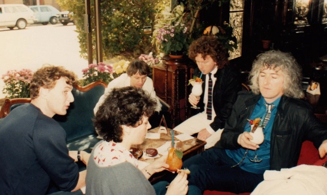 De Danann USA tour 1983, with singer Mary Black.
