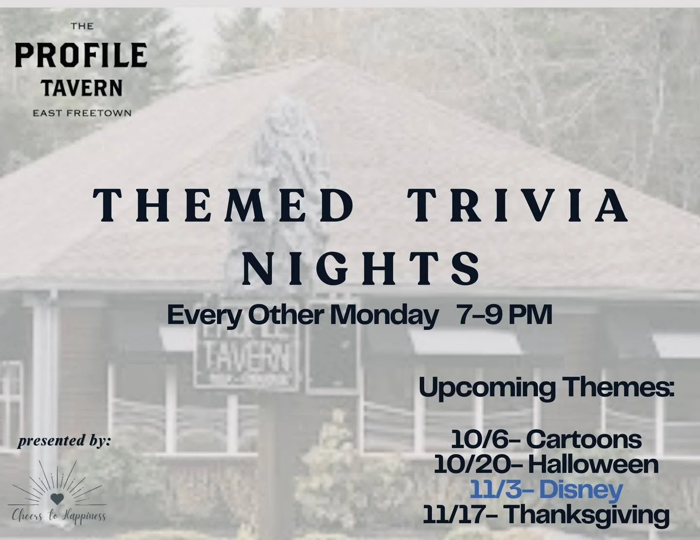 🎉Monday Night is Game Night and this week, we&rsquo;re bringing the magic with Disney Trivia! ✨ 

From classic movies to your favorite theme park rides, it&rsquo;s all things Disney &mdash; so get ready to test your knowledge and have some fun! 🧠🏰
