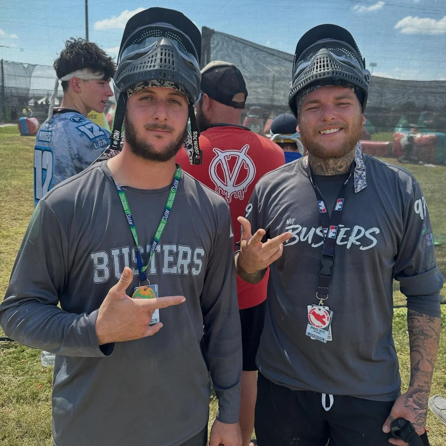 Shoutout to to @patrick_cashflow and Christian of Union Local 941 for answering the Union&rsquo;s call to run pods for @xfactorpb on Friday at the @nxlpaintball Lone Star Open! 🧪🏃&zwj;♂️✊