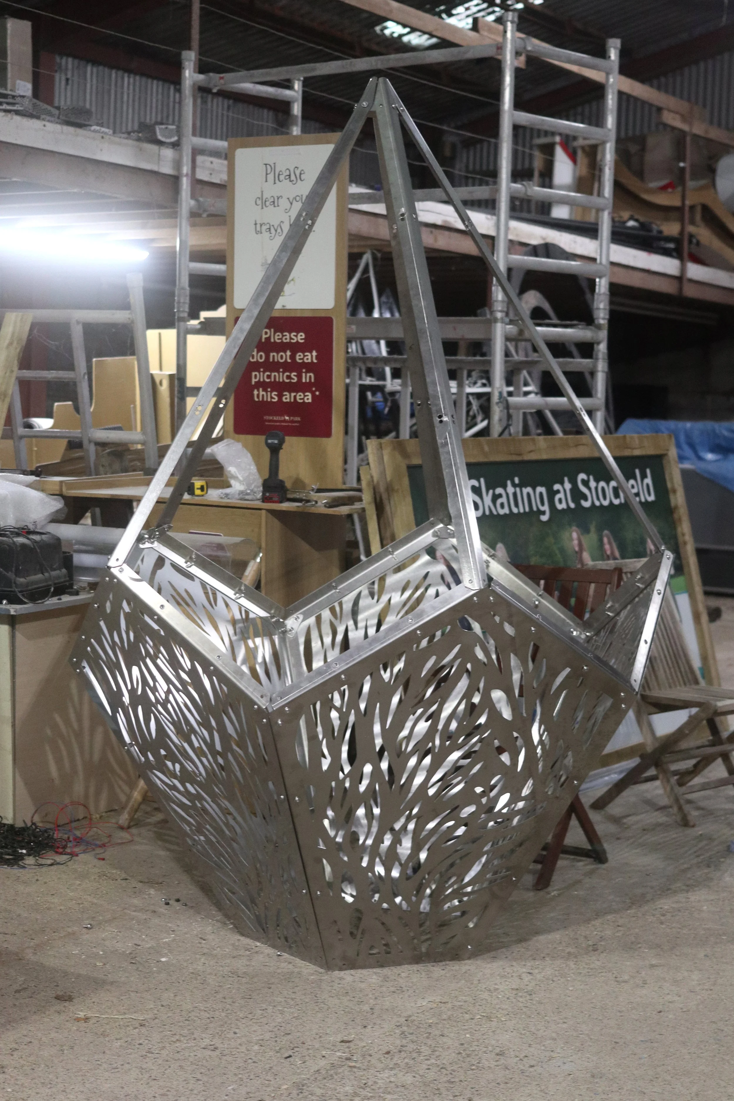 Stockeld Park rotating lantern