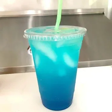 Blue raspberry lemonade