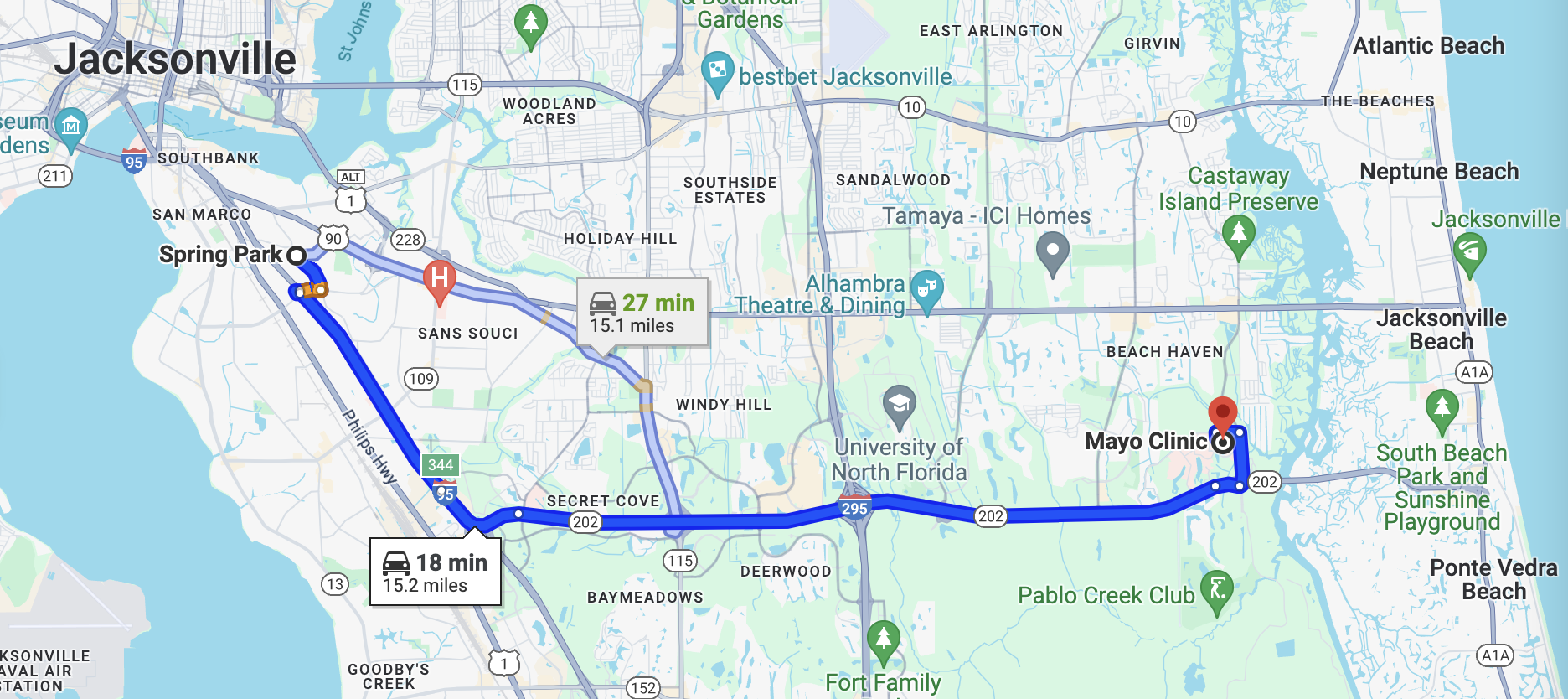 Convenient to the Mayo Clinic