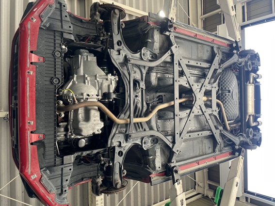 Import vehicle preparation report - Toyota Copen LA400A GR Sport 2020 Red (Part 1)