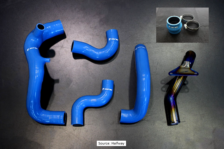 Pressure-resistant Intake Silicone Hose Kit