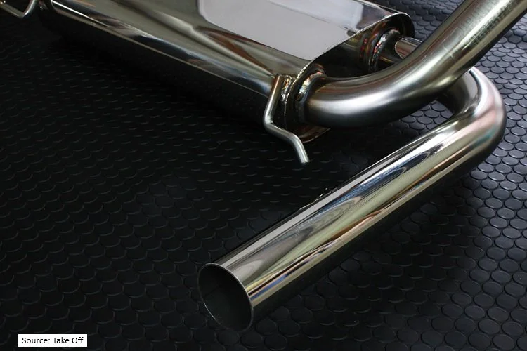   CROSS Stage Exhaust for LA400 Copen  