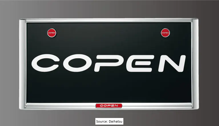 Licence Frame - Chrome