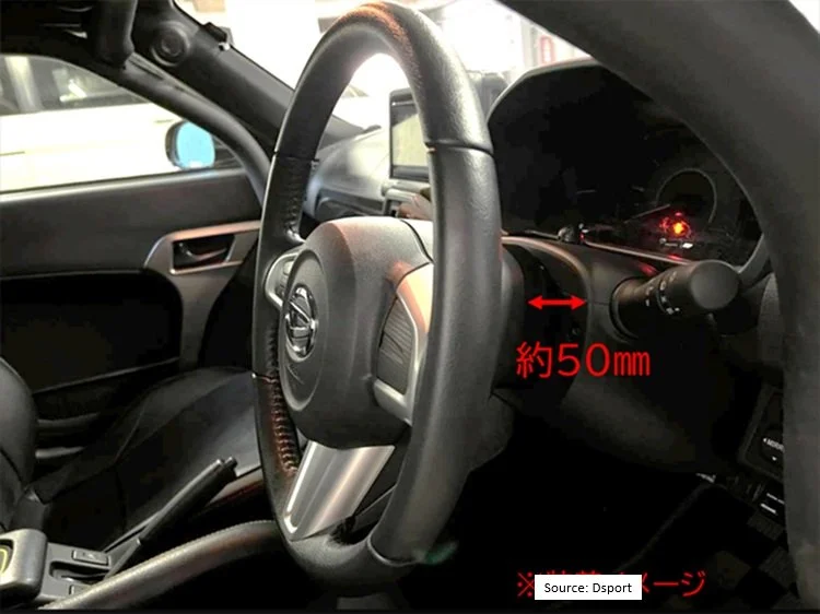  DSPORT x DRS Steering Spacer Kit for LA400 Copen 