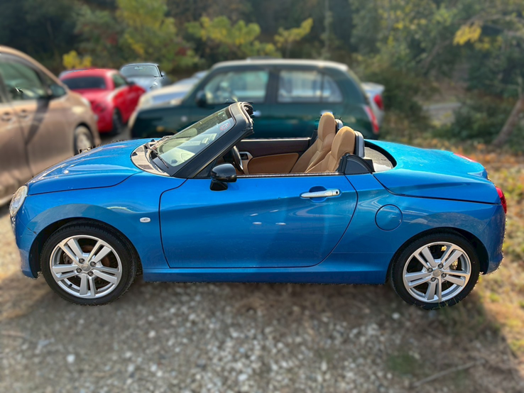Auction success report - 2015 Daihatsu Copen Cero LA400K Blue