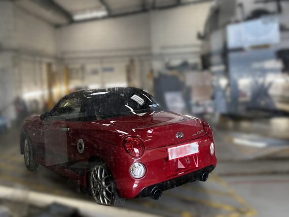 Import vehicle preparation report - 2015 Daihatsu Copen Cero LA400K (Part 6)