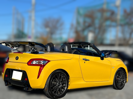 2015 Daihatsu Copen Robe LA400K Yellow
