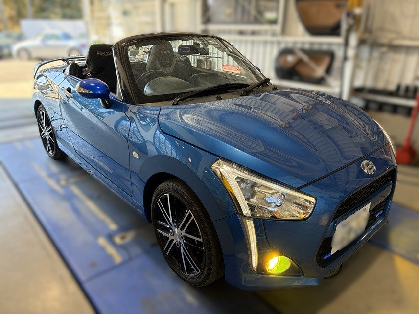 Auction success report - 2015 Daihatsu Copen Robe S LA400K Blue