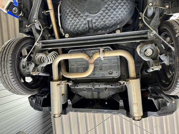 Import vehicle preparation report - 2015 Daihatsu Copen Xplay LA400K Khaki (Part 1)