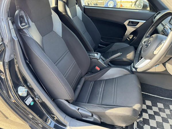 Black interior package with decent condition