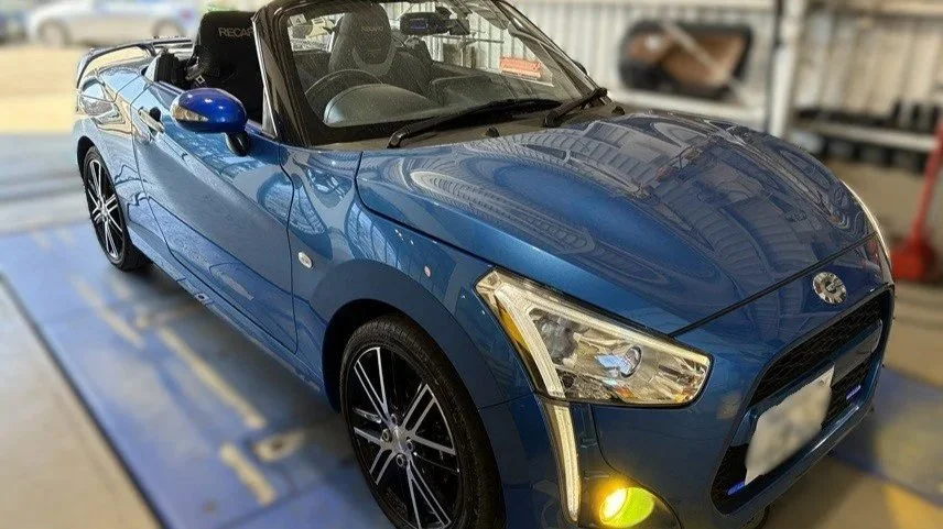 Auction success report - 2015 Daihatsu Copen Robe S LA400K Blue
