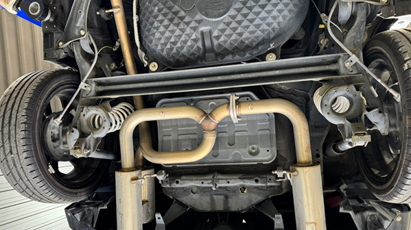 Import vehicle preparation report - 2015 Daihatsu Copen Xplay LA400K Khaki (Part 1)