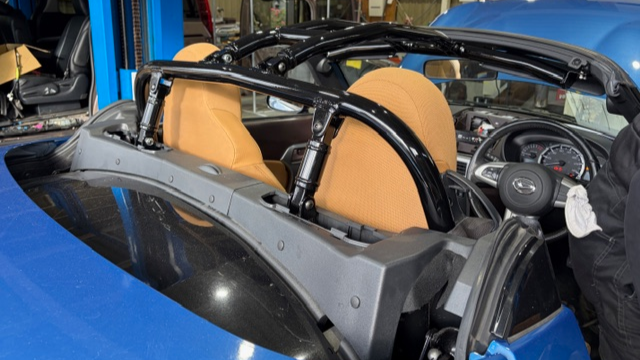 Import vehicle preparation report - 2015 Daihatsu Copen Cero LA400K Blue (Part 2)