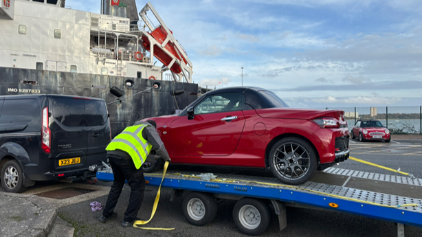 Import vehicle preparation report - 2020 Toyota Copen GR Sport LA400A Red (Part 6)