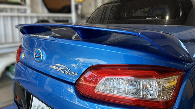 Import vehicle preparation report - 2015 Daihatsu Copen Robe S LA400K Blue (Part 1)