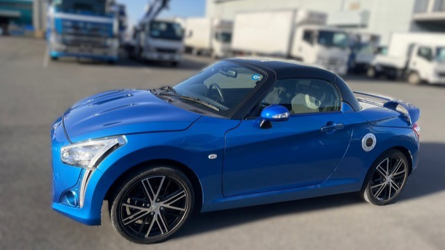 Import vehicle preparation report - 2015 Daihatsu Copen Robe S LA400K Blue (Part 2)