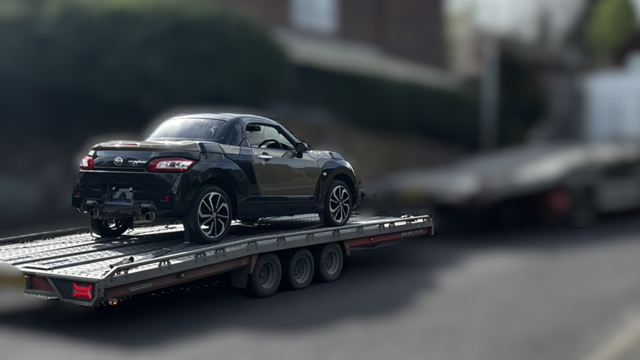 Import vehicle preparation report - 2015 Daihatsu Copen Xplay LA400K Khaki (Part 4)