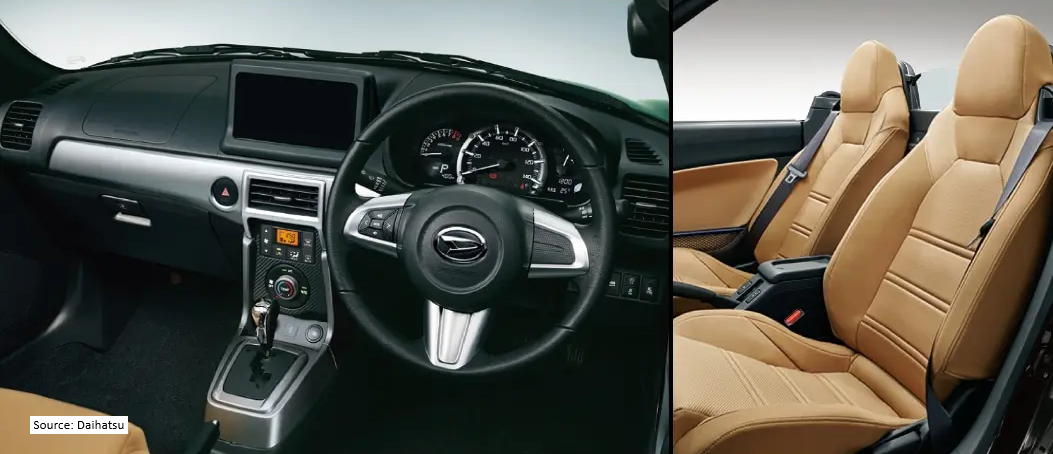 Interior LA400 Copen Cero Beige