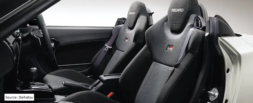 Interior LA400 Copen GR Sport