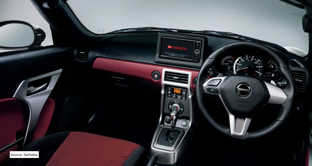 Interior LA400 Copen Cero S Red