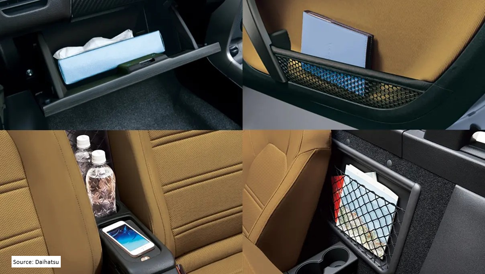 Interior Pockets Details LA400 Copen Robe Cero