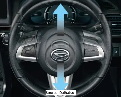 LA400 Copen Tilt Steering Wheel