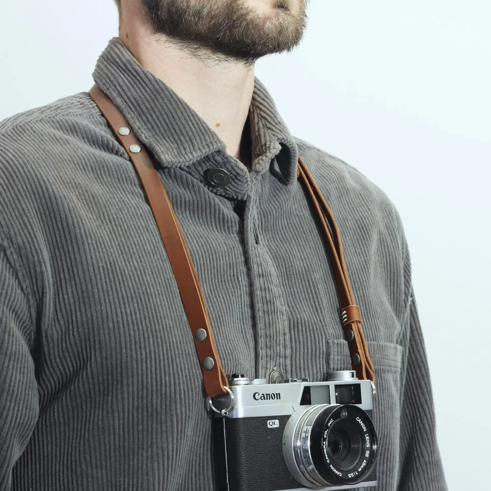 Leather Camera Strap Europe