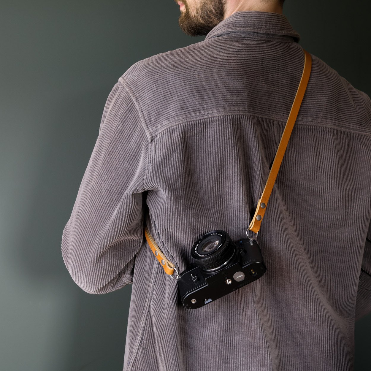 camera sling peak whiskey worn crossbody