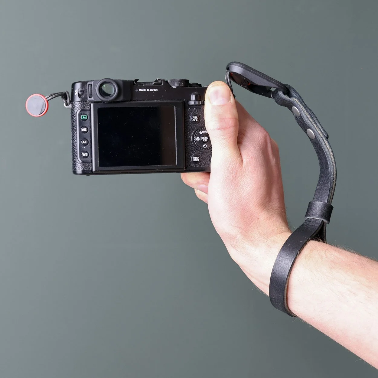 Black quick release camera strap fujifilm